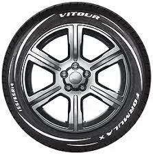 Vitour Galaxy F1 White Letter & Line